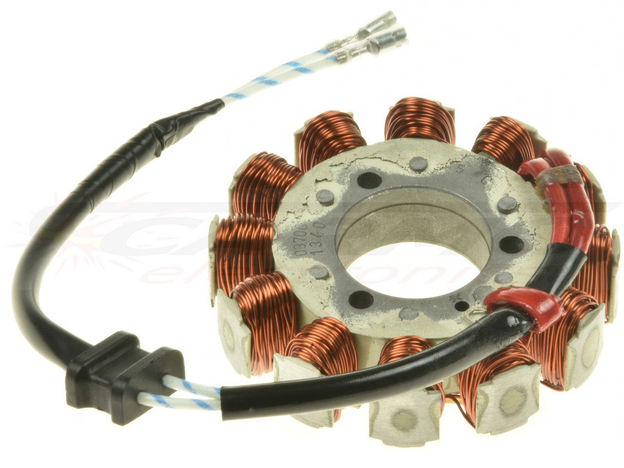 Kawasaki Z650 B1 stator rebobinado del alternador - 2 fase type 1977-1983 - Haga click en la imagen para cerrar