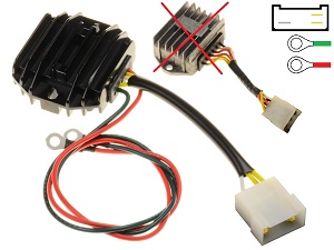 CARR512 Ducati Paso MOSFET Regulador de voltaje rectificador